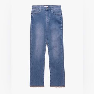 FRAME DENIM HIGH RISE STRAIGHT JEANS !!